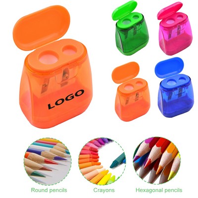 Double Hole Pencil Sharpener