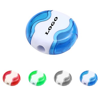 2in1 Custom Manual Pencil Sharpener w/Eraser